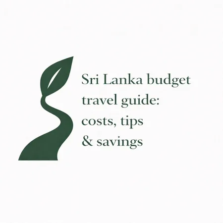 Sri Lanka budget travel guide