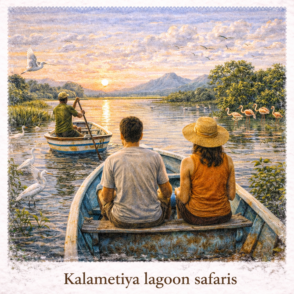 Kalmetiya Lagoon Sri Lanka bird sanctuary lagoon safari wildlife birds