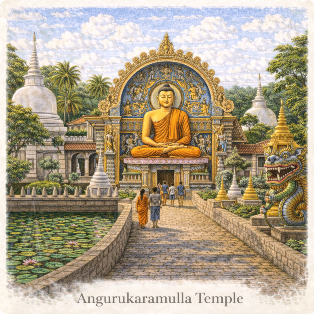 Sri Lanka Negombo Angurukaramulla Temple