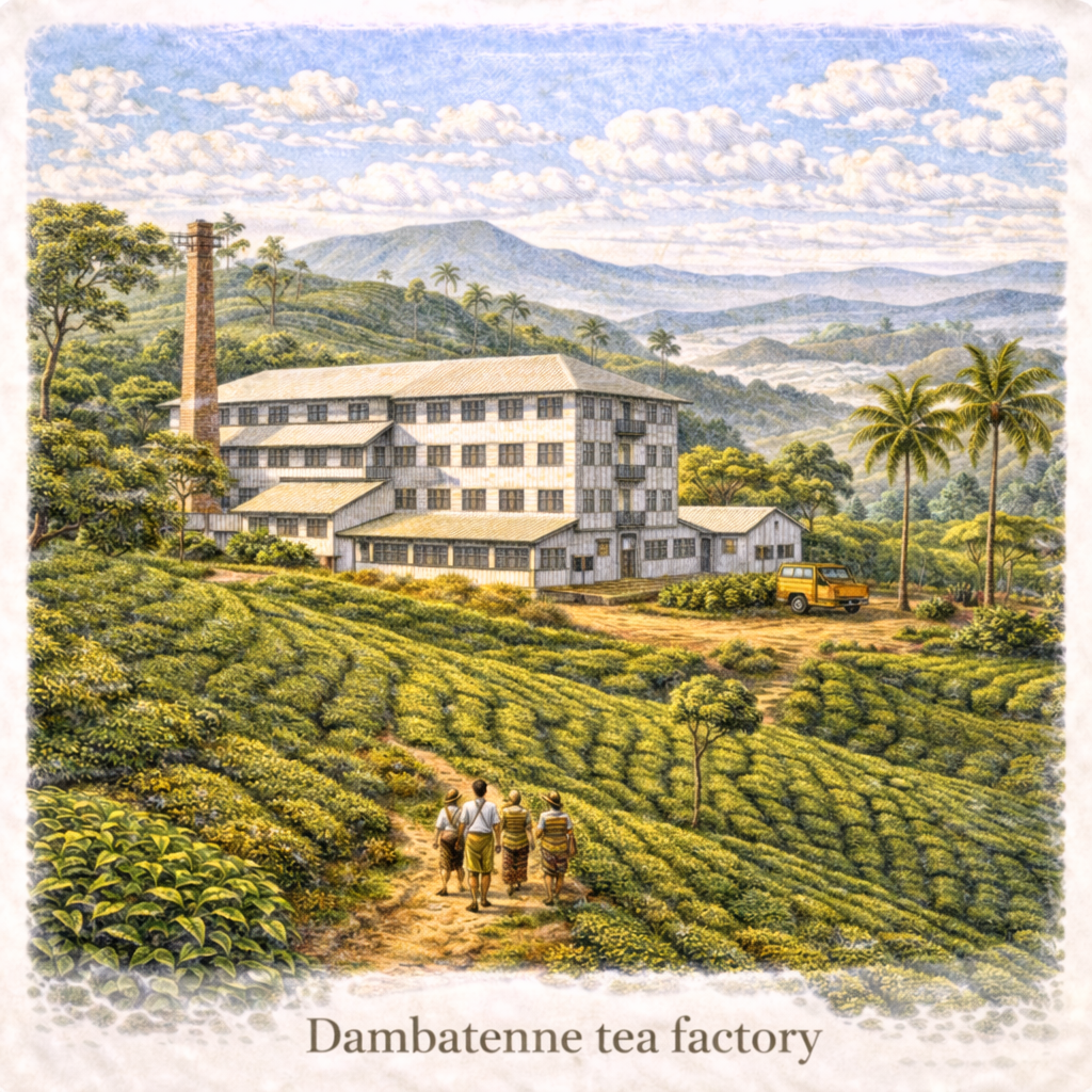 Dambatenne Tea Factory Haputale Sri Lanka Lipton tea plantation factory tour hill country