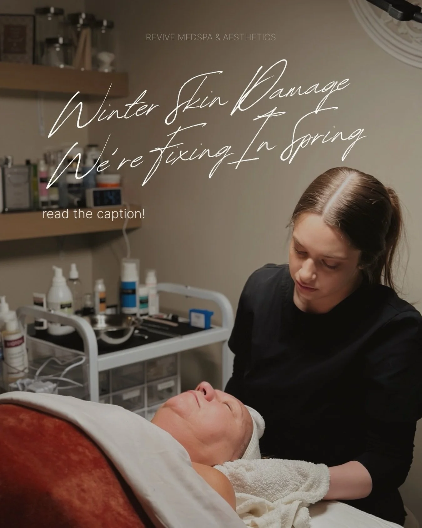 Winter can be tough on your skin ❄️ and by the time spring arrives, many people are left dealing with the aftermath.

Cold air, indoor heating, and lower humidity levels can weaken your skin barrier and slow down healthy cell turnover &mdash; which o