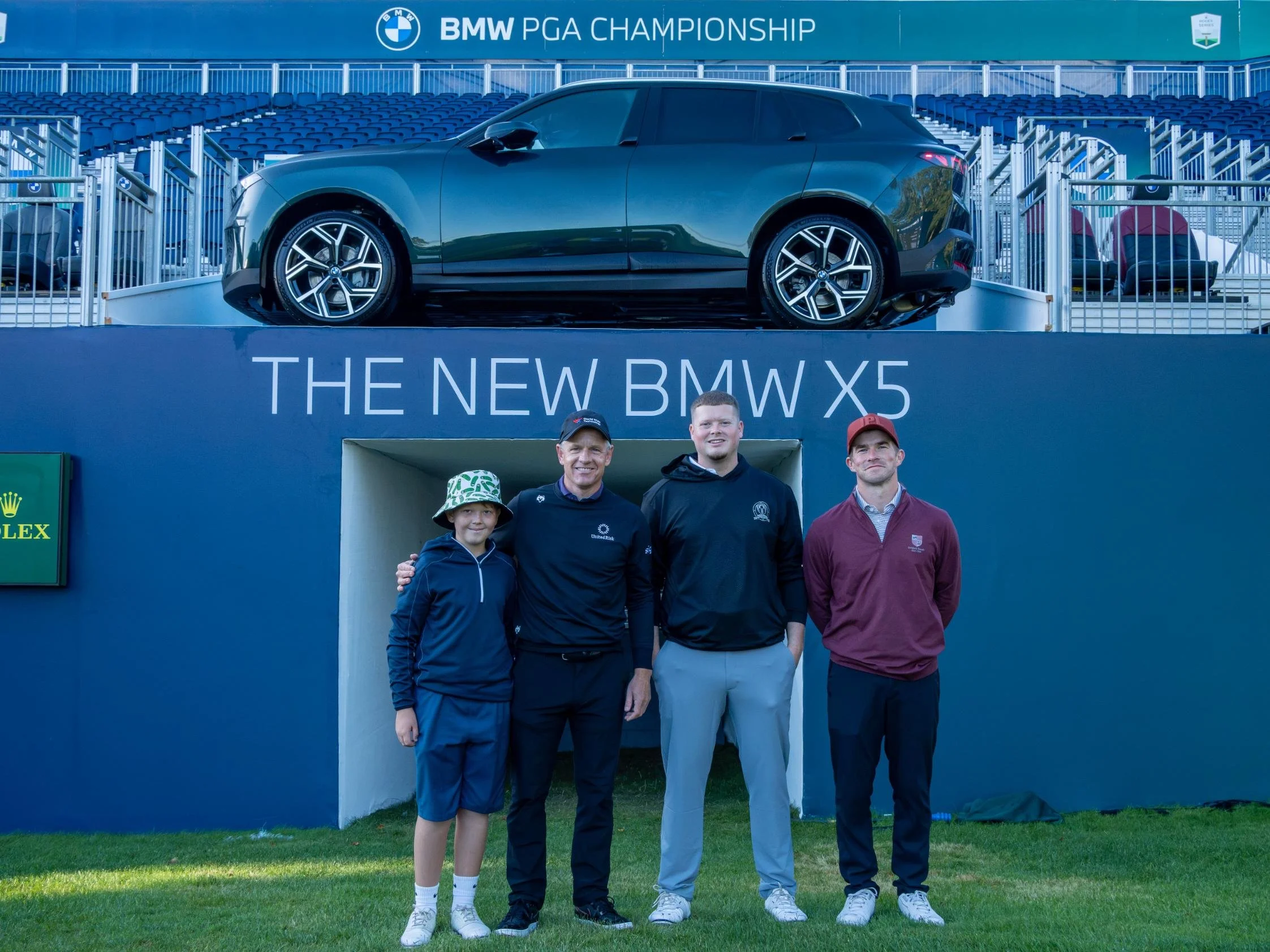 10-year-old tees it up with Ryder Cup captain Luke Donald at BMW PGA Championship Pro-Am