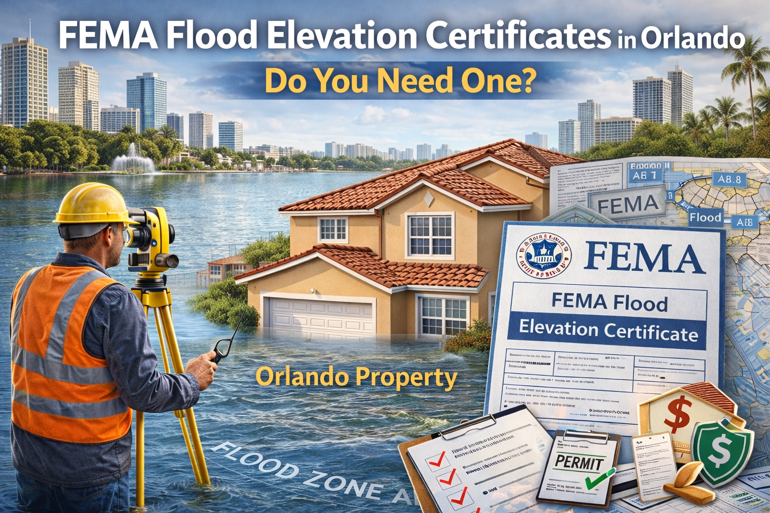 FEMA Flood Elevation Certificates in Orlando: Do You Need One?