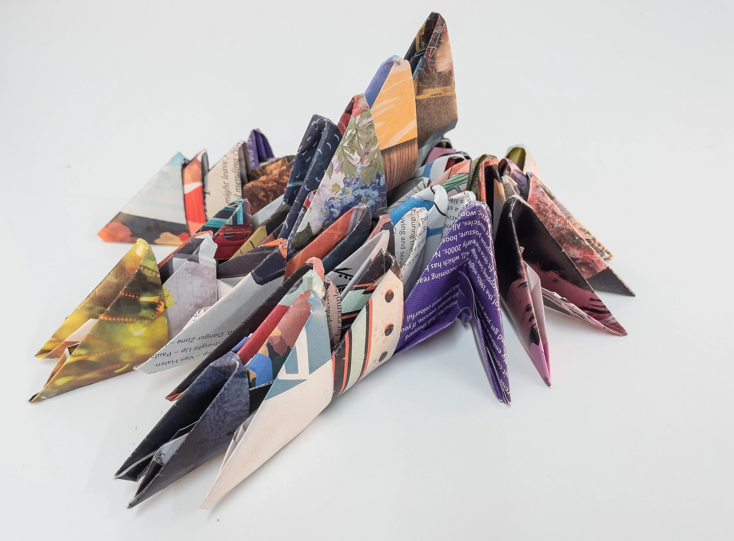 Accelerate. 2023 Magazine paper. Image: Richard Beach