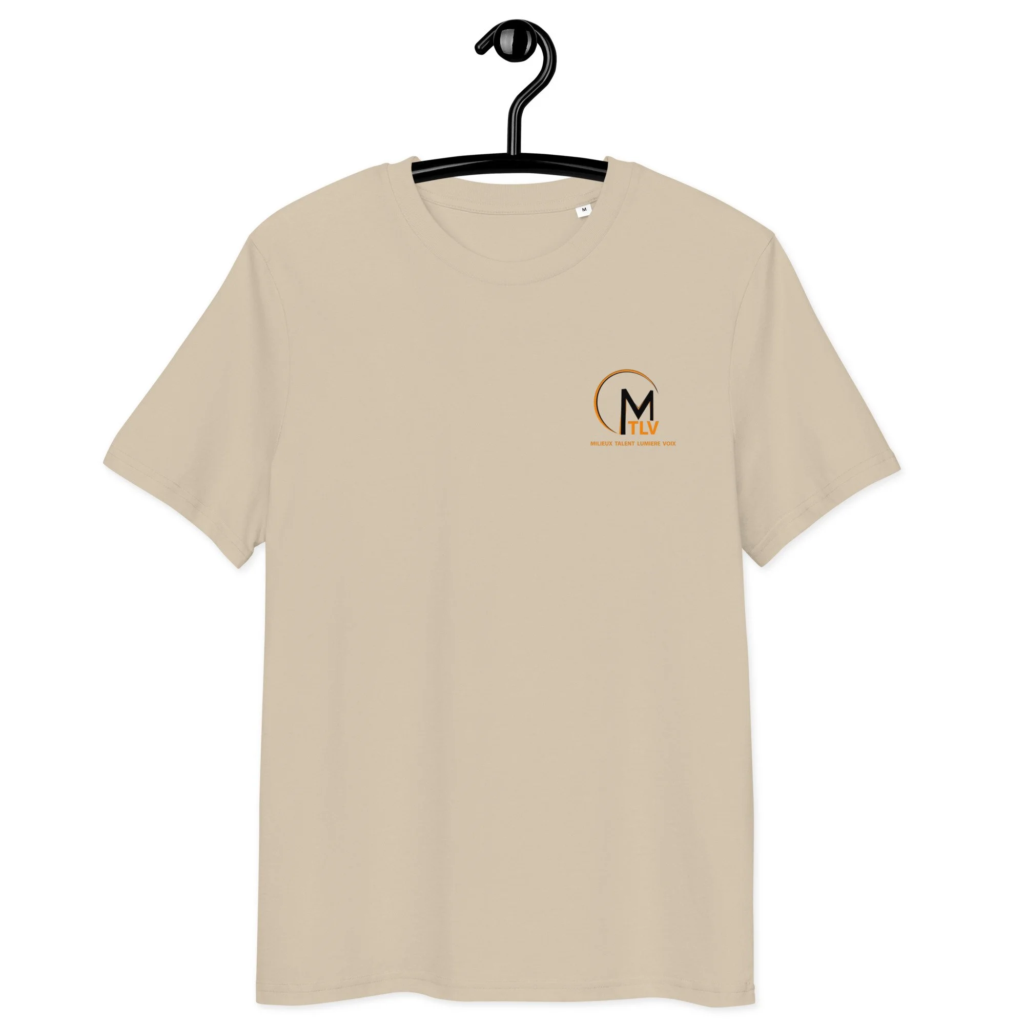 T-shirt Unisexe MTLV – Logo cercle MTLV, organic cotton t-shirt
