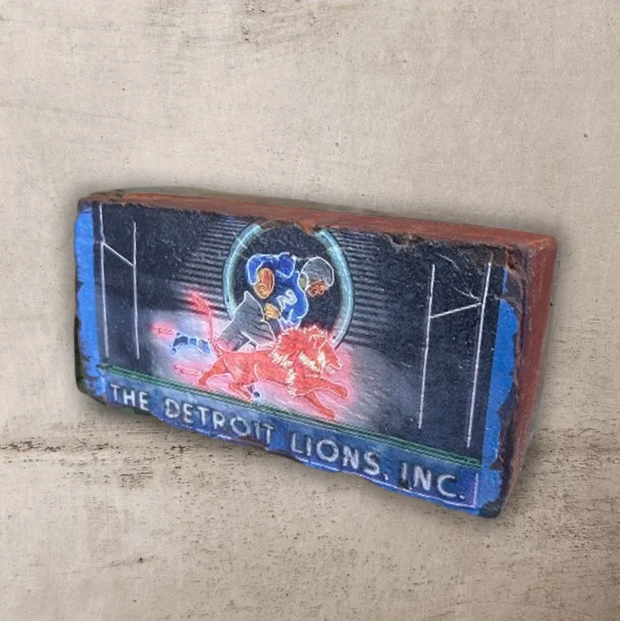Lions Neon Brick