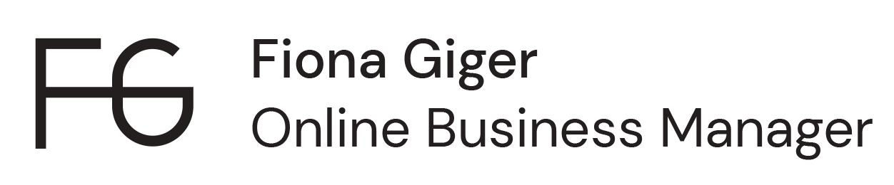 Fiona Giger | Online Business Manager