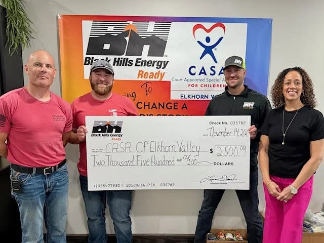 CASA of Elkhorn Valley &amp; Black Hills Energy Announce Partnership