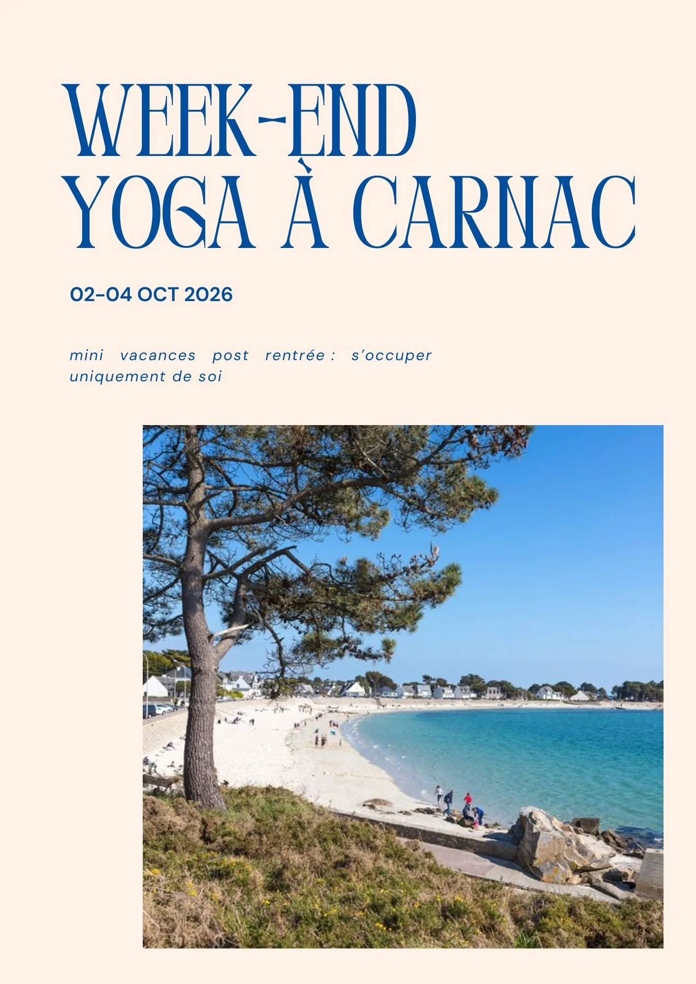 Un Week-end Yoga à Carnac