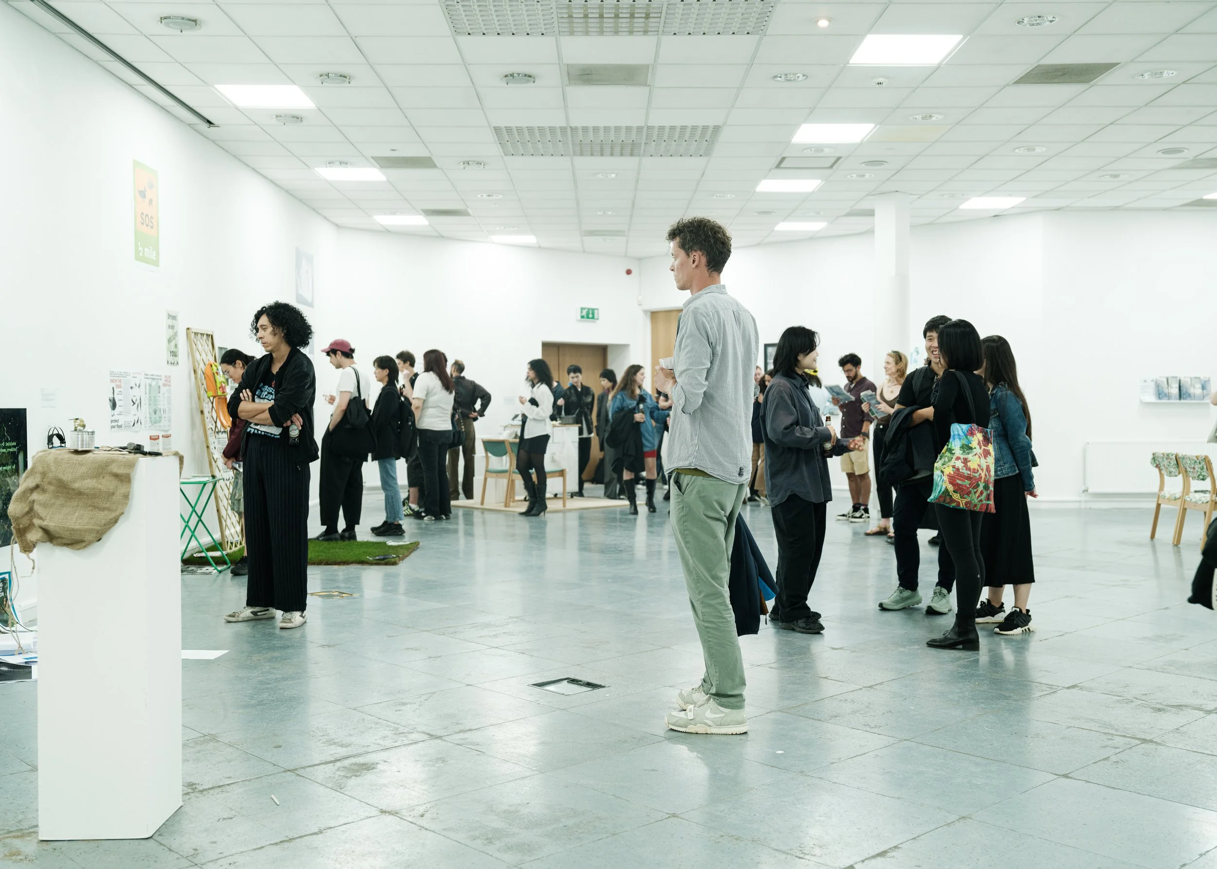 mapping elsewhere (2025) exhibition at The Koppel Project's ANNEX, Elephant & Castle, London. Exhibiting 12 projects in critical spatial practice.

Image by Fred Howarth (2025)