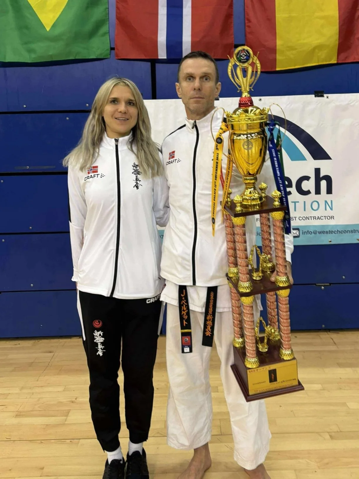 Senpai Johannes deltok på BKG Open