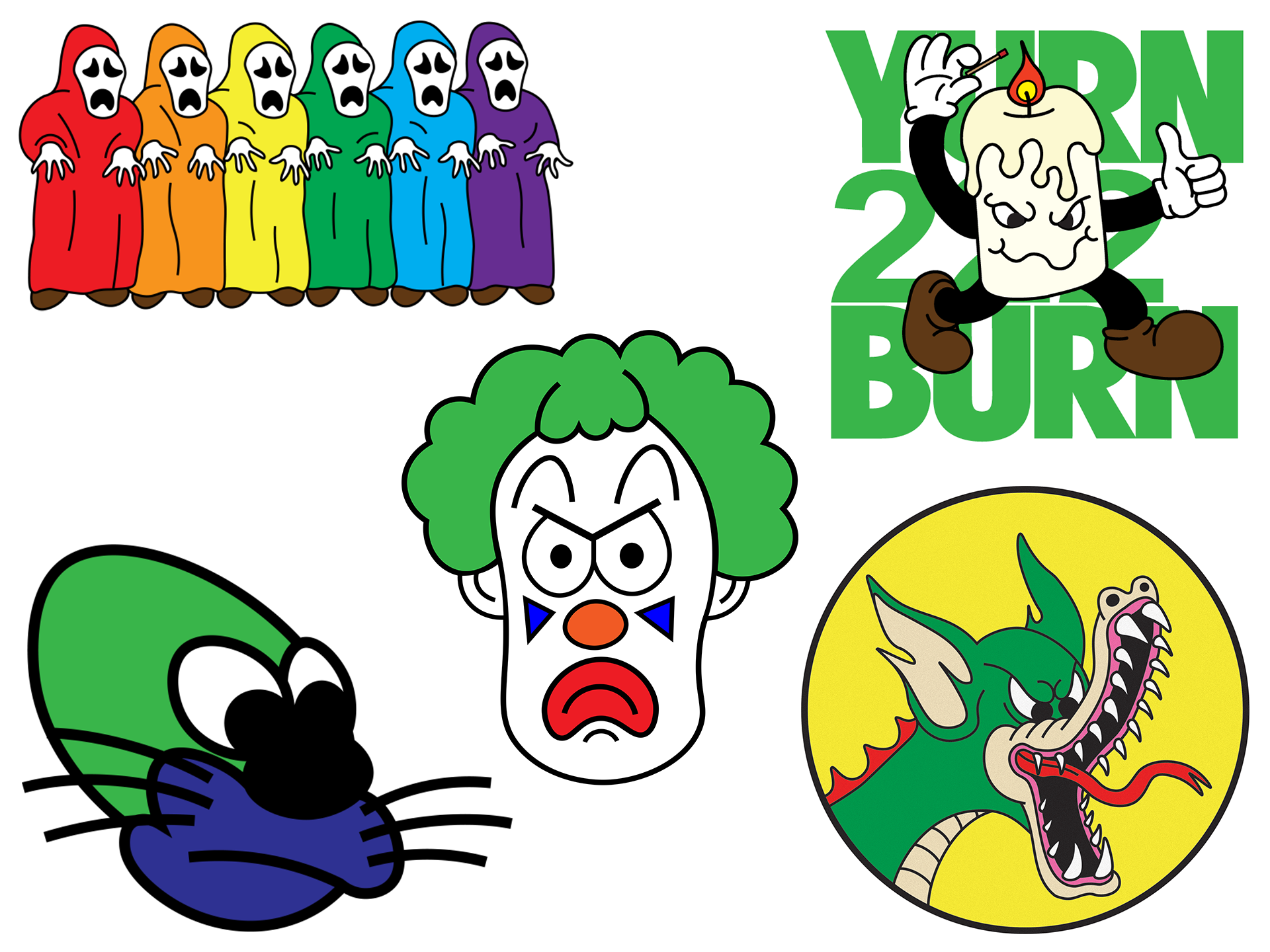 BurntChr0me Sticker Pack