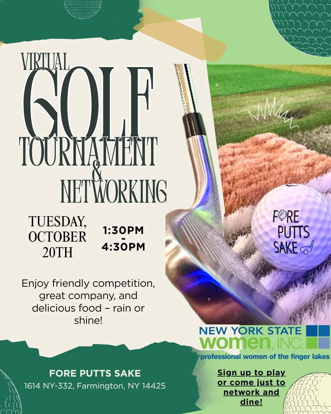Virtual Golf Networking
