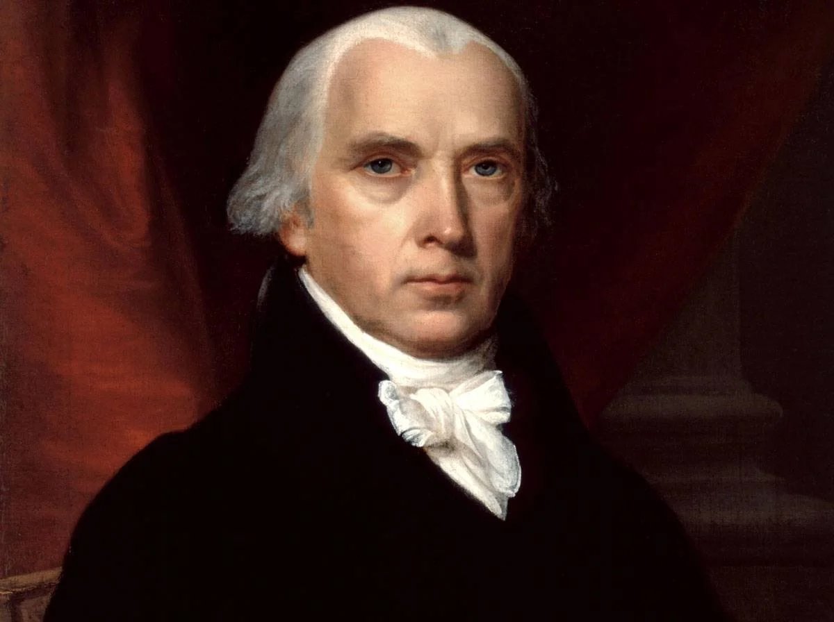 James Madison, fourth president of the United States and author of Federalist 10
