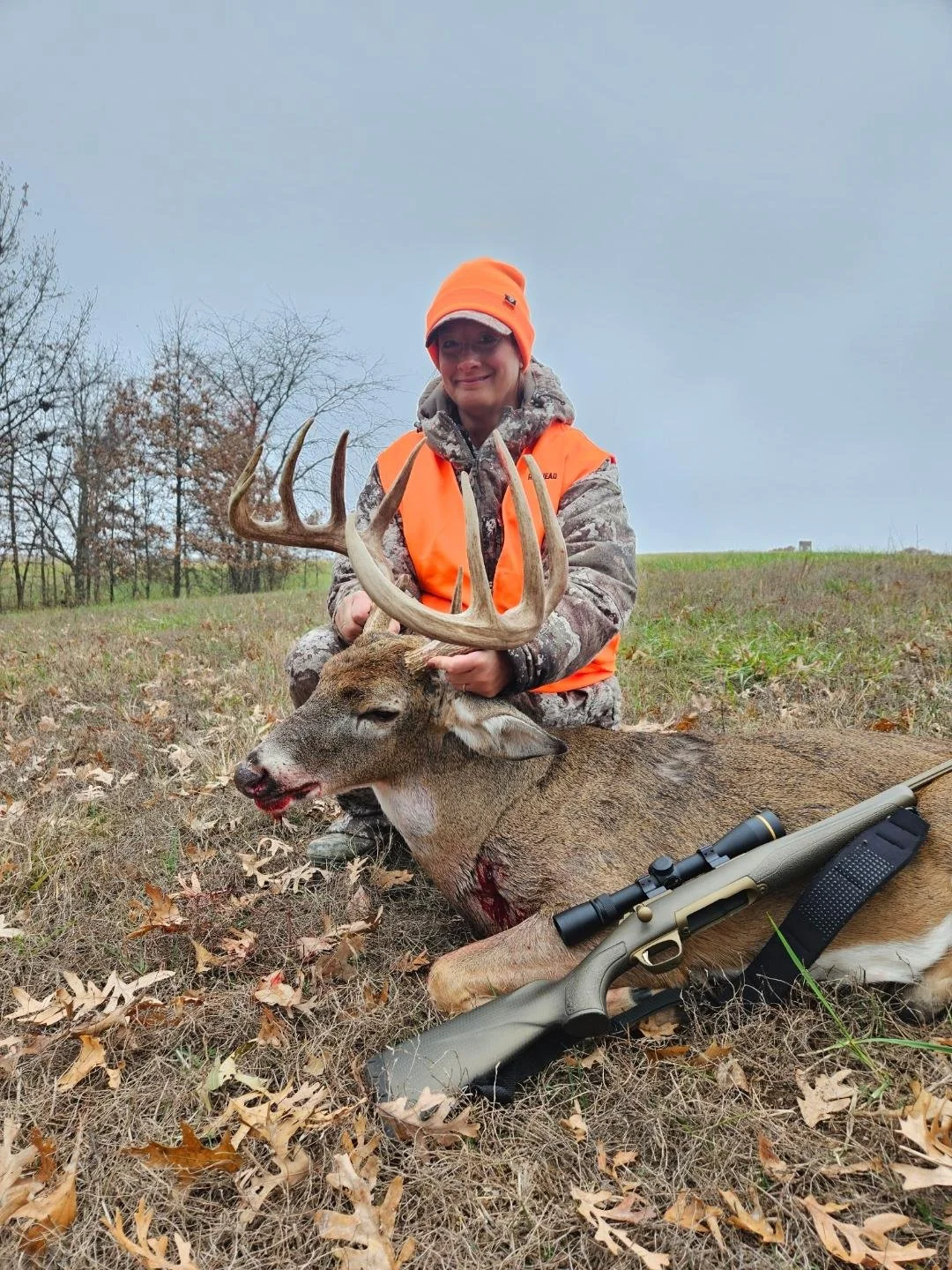 Peavlerhunts successful Fall Winter 2025 Missouri Whitetail Deer Hunt Rifle Archery Muzzleloader Alternative Weapons Youth Doe only season