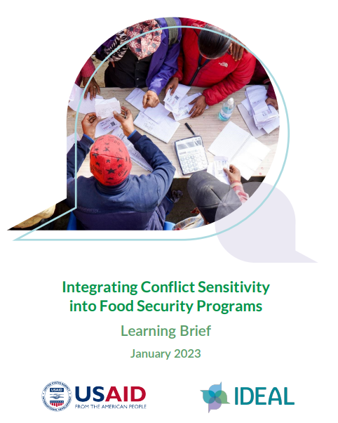 Integrating Conflict Sensitivity into Food Security Programs