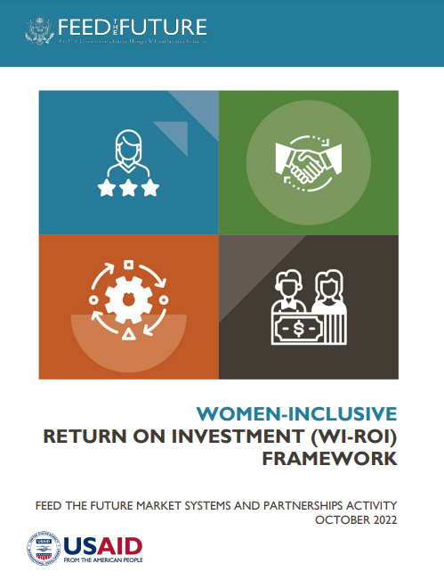 Women-Inclusive Return on Investment (WI-ROI) Framework