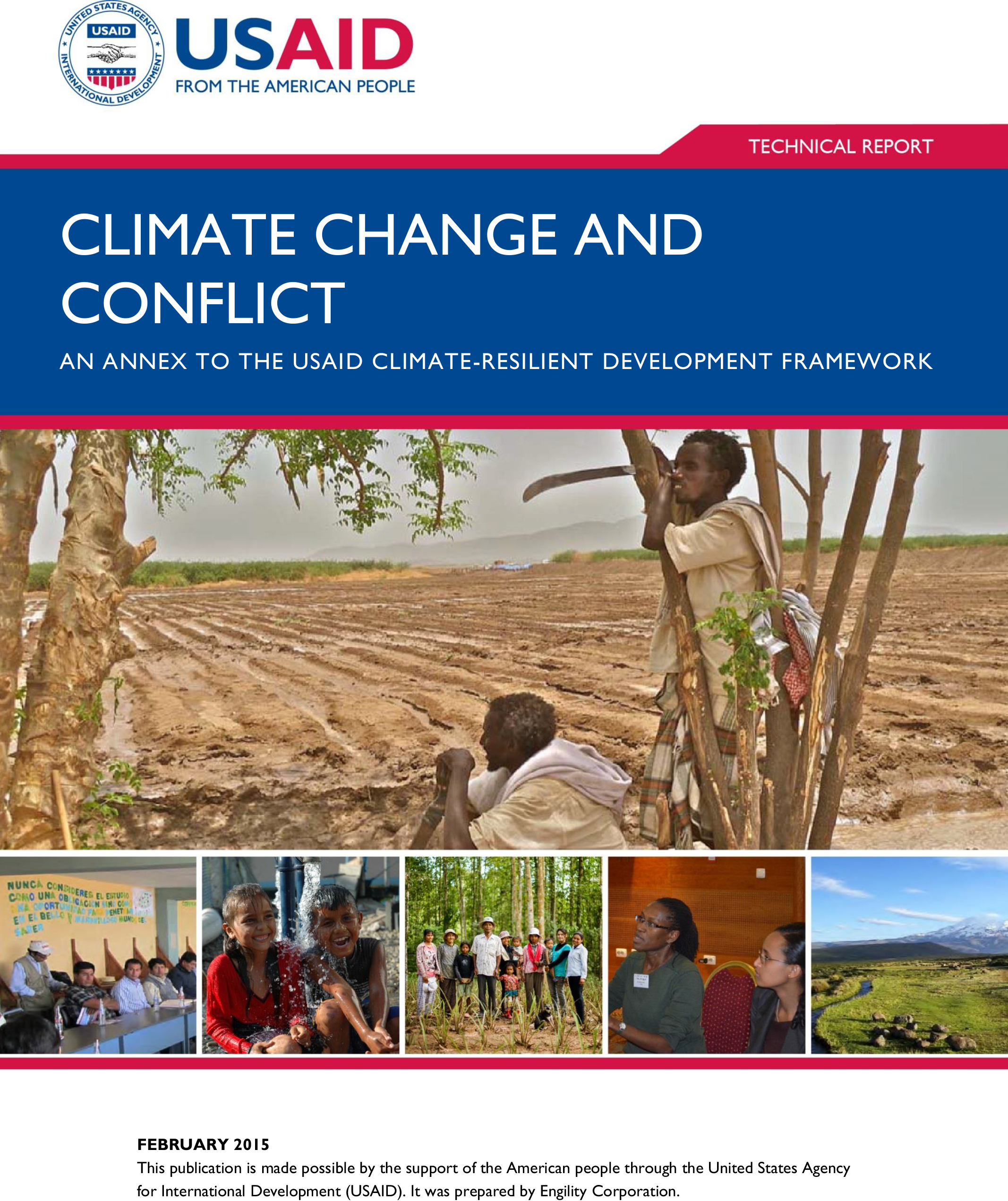 Climate Change and Conflict: An Annex to the USAID Climate-resilient Development Framework