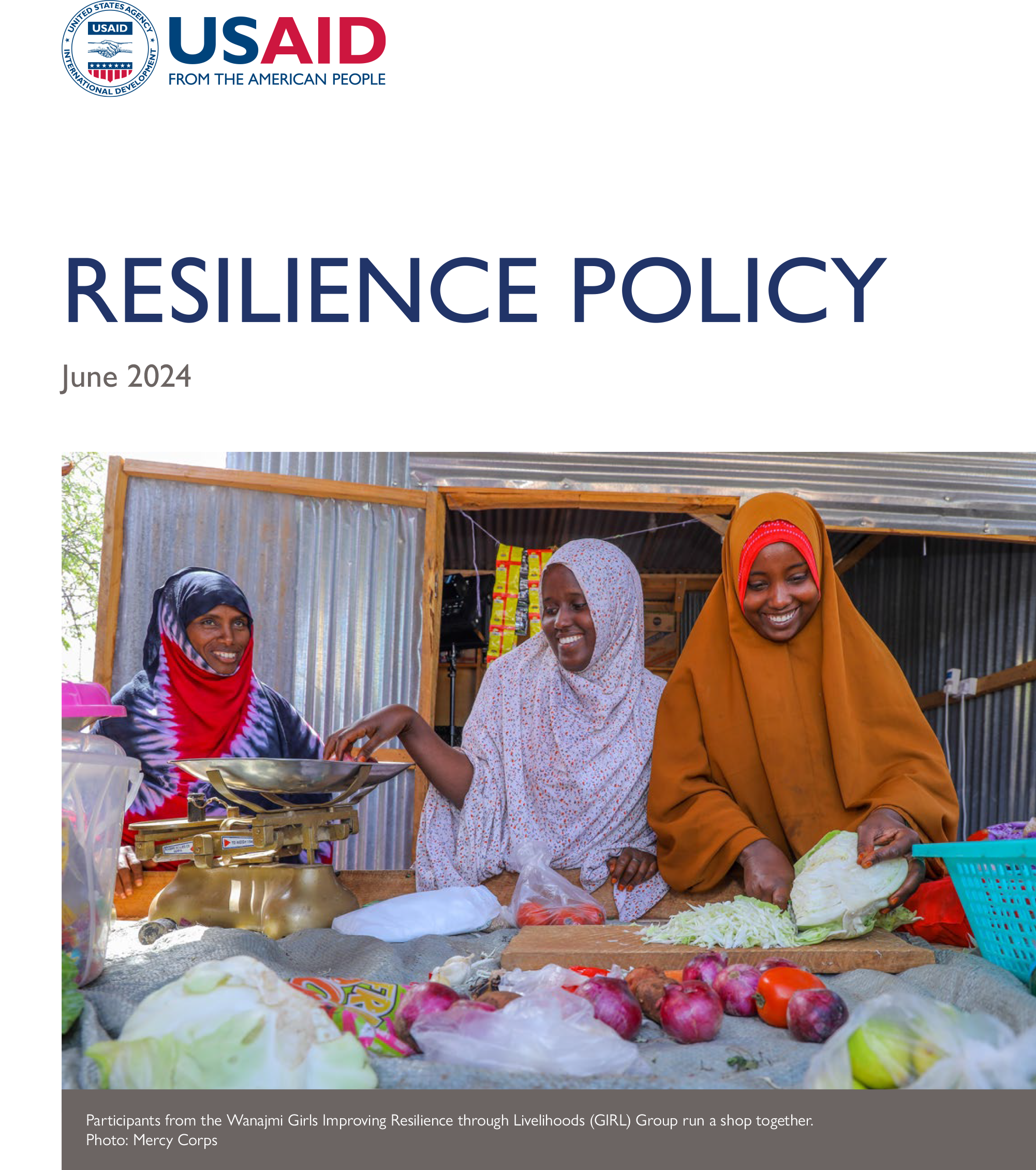 USAID Resilience Policy