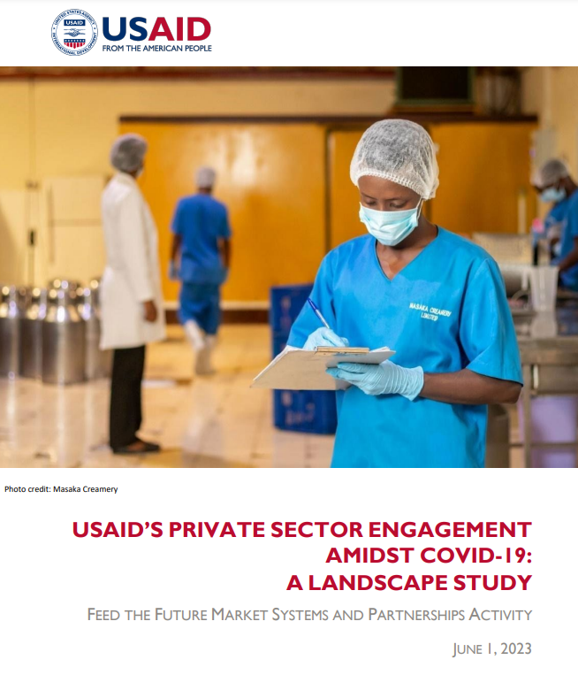 USAID’s Private Sector Engagement Amidst Covid-19: A Landscape Study
