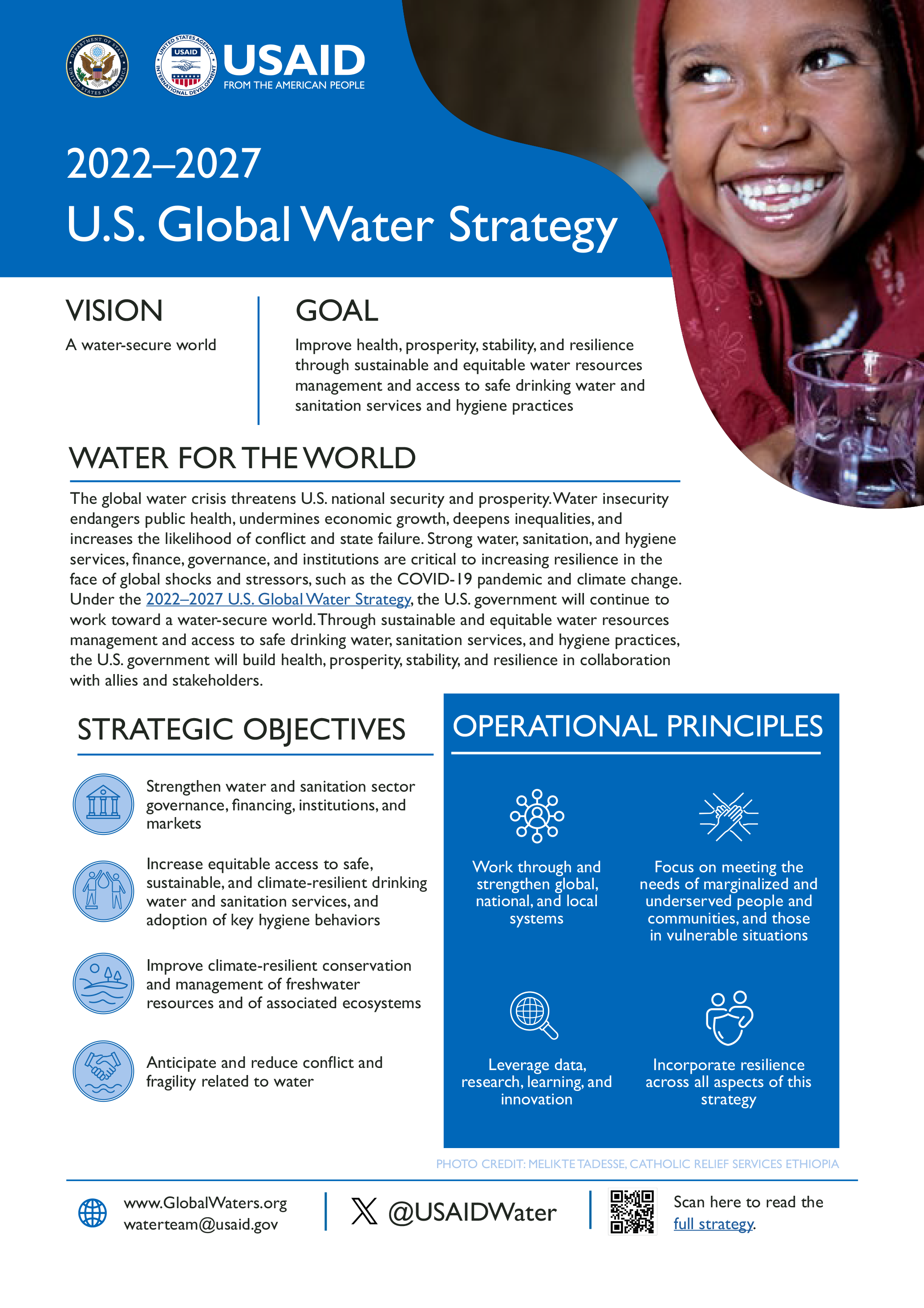 U.S. Government Global Water Strategy — Summary