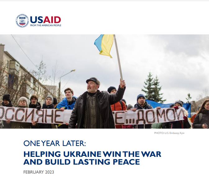 One Year Later: Helping Ukraine Win the War and Build Lasting Peace