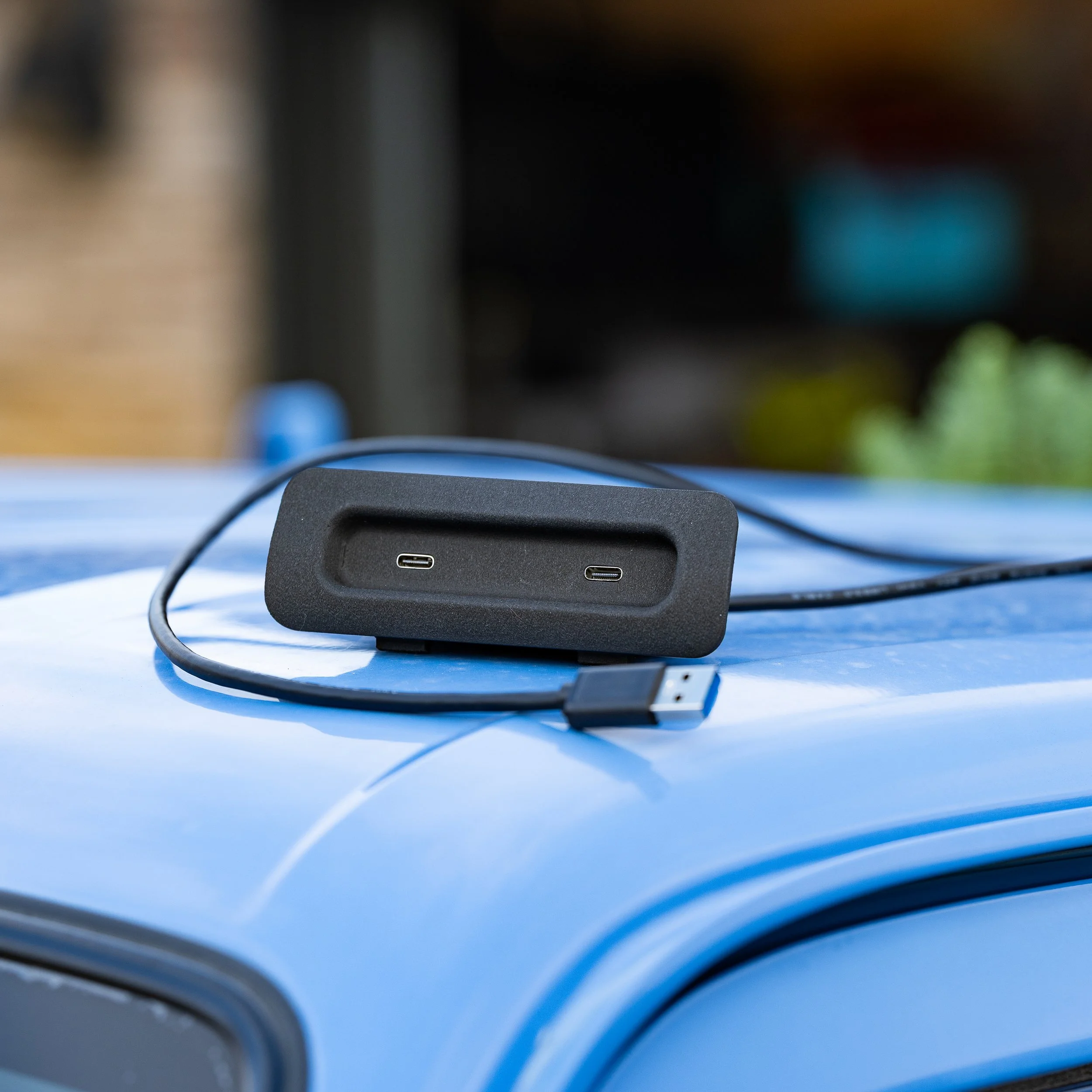 60W Charger/ USB-C Passthrough Dashboard Combo