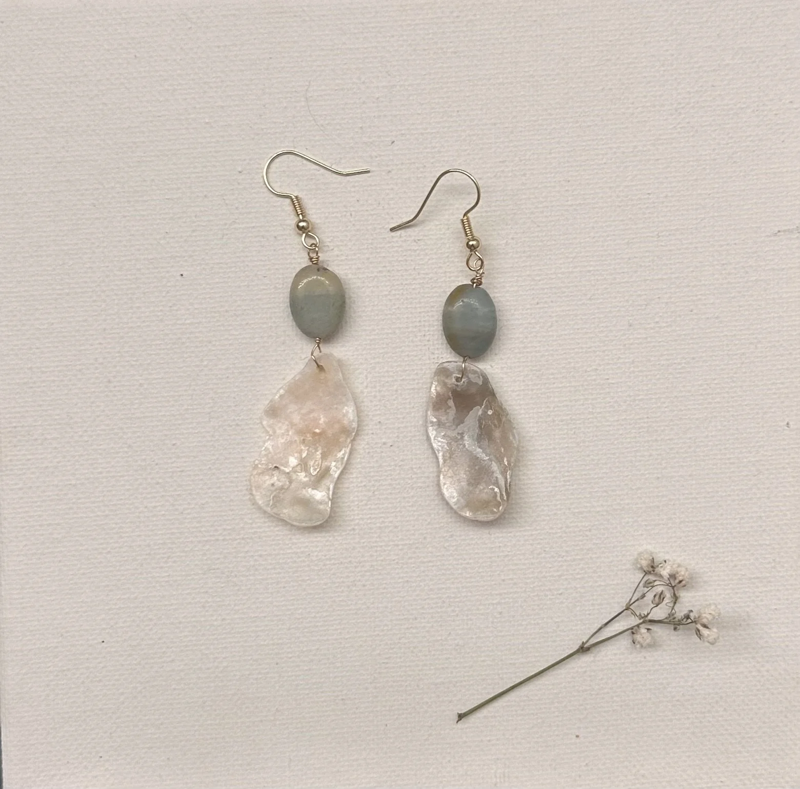 The Linen Tide Earrings