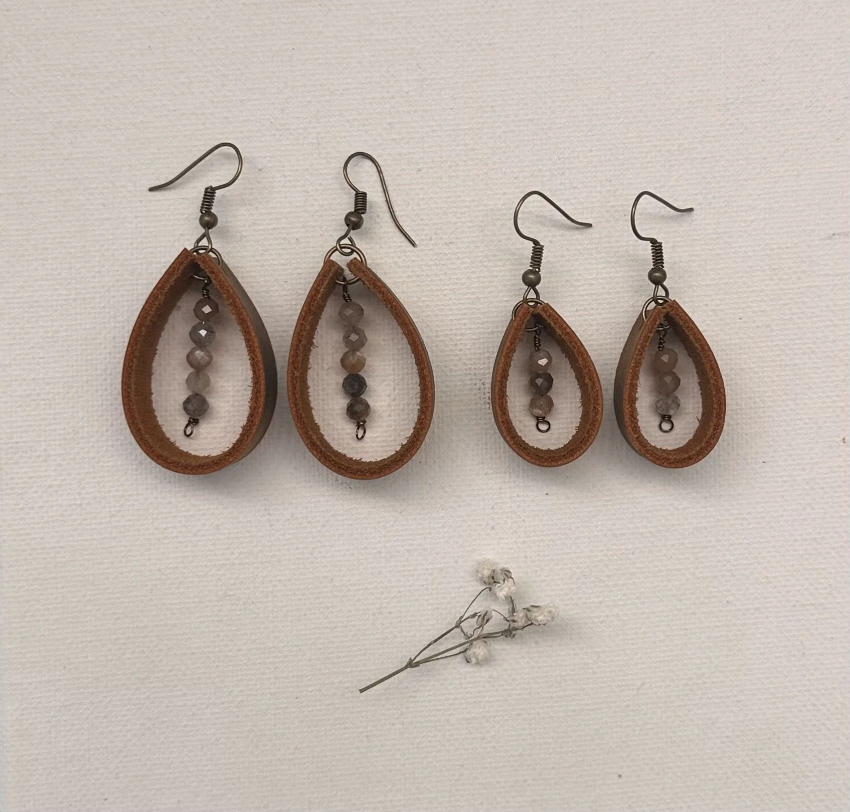 The Moonfleck Earrings