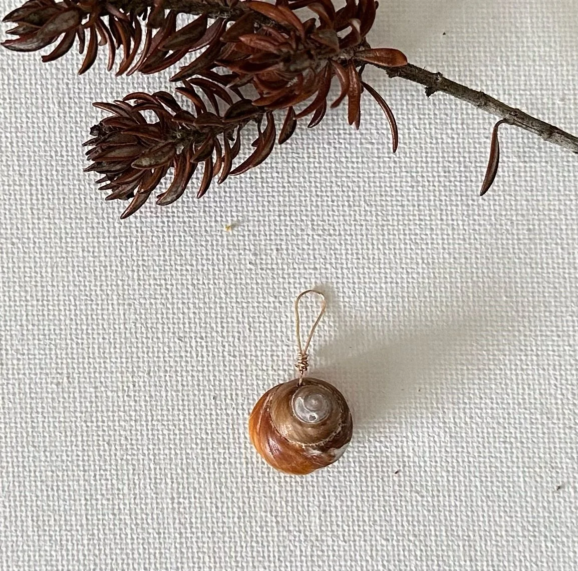 The Amber Wave Pendant #3