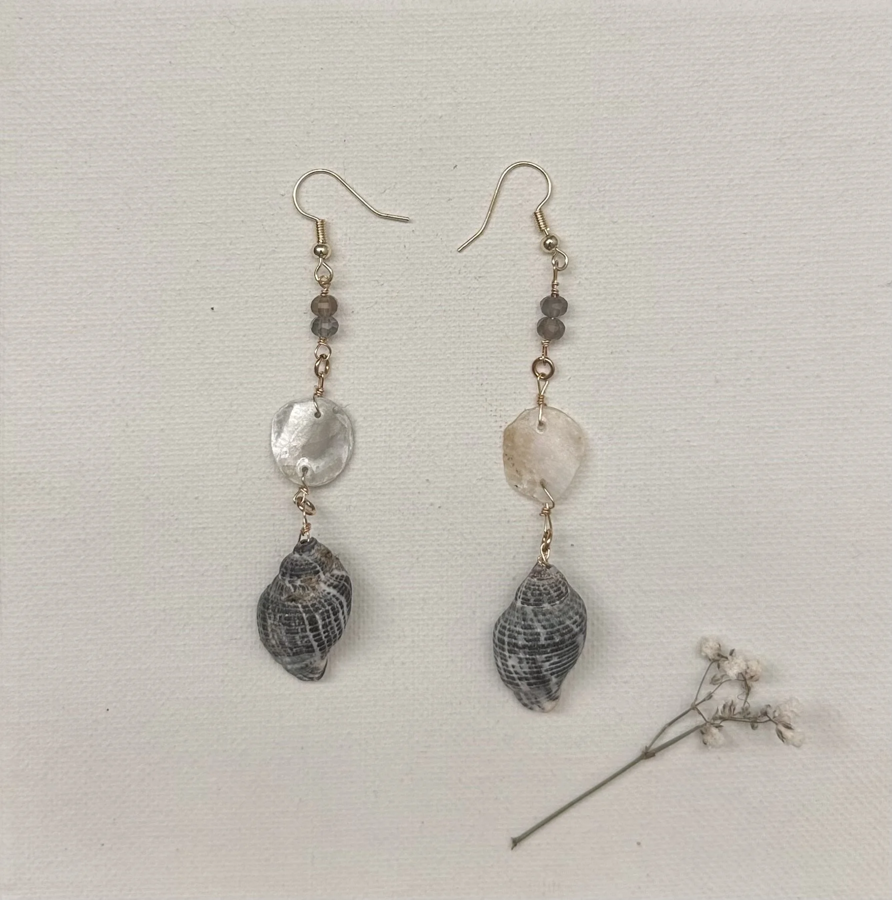 The Shadowed Sea Earrings