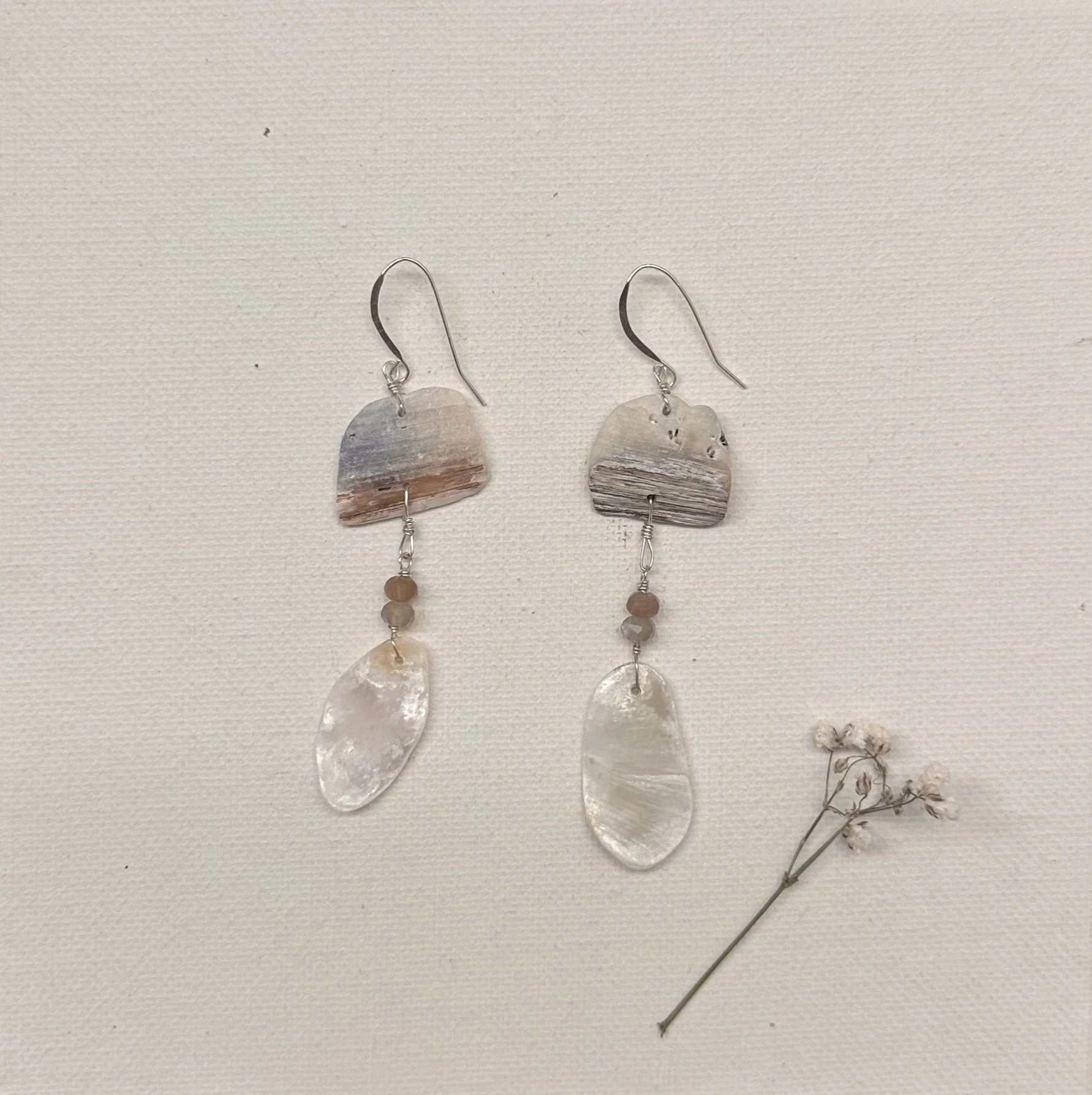 The Foggy Morning Earrings