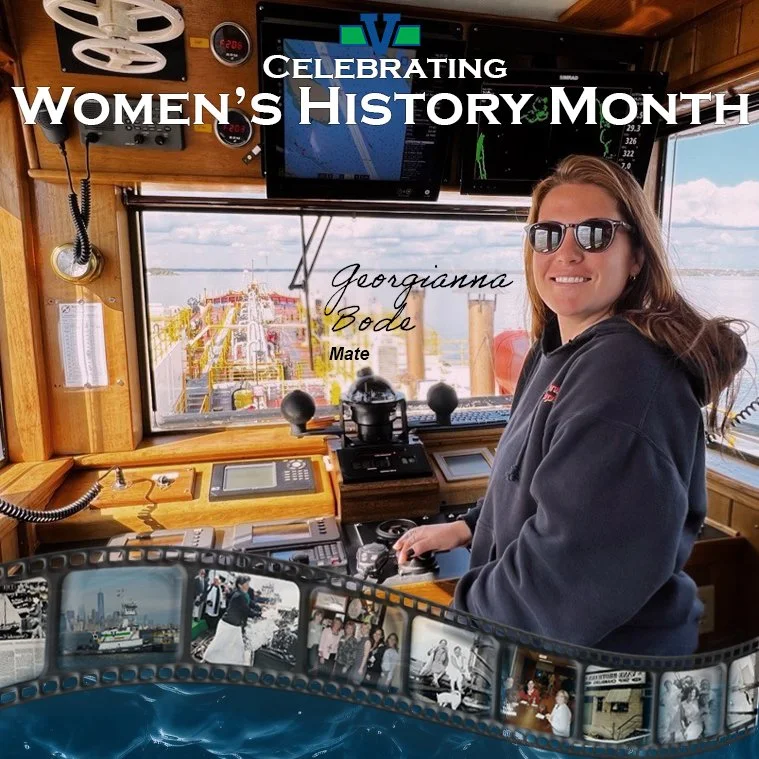 During Women&rsquo;s History Month, we are proud to celebrate just a few of the incredible women who help to power Vane Brothers. For today, meet Mate Georgianna Bode:

While attending SUNY Maritime College and sailing with Vane Brothers tugboat crew