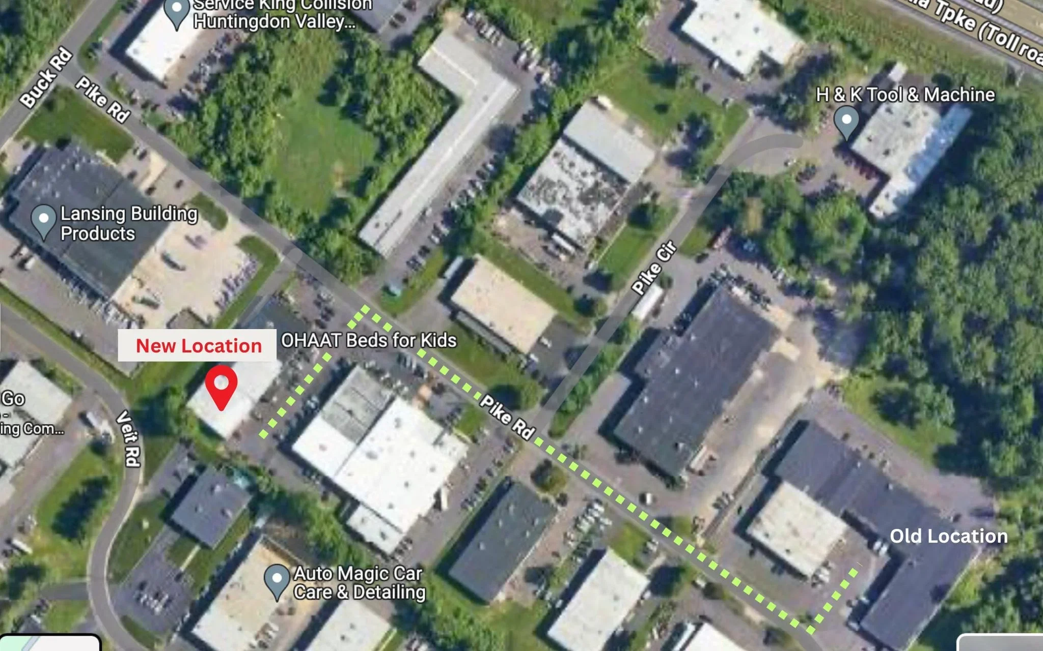 Things Change (like our address)