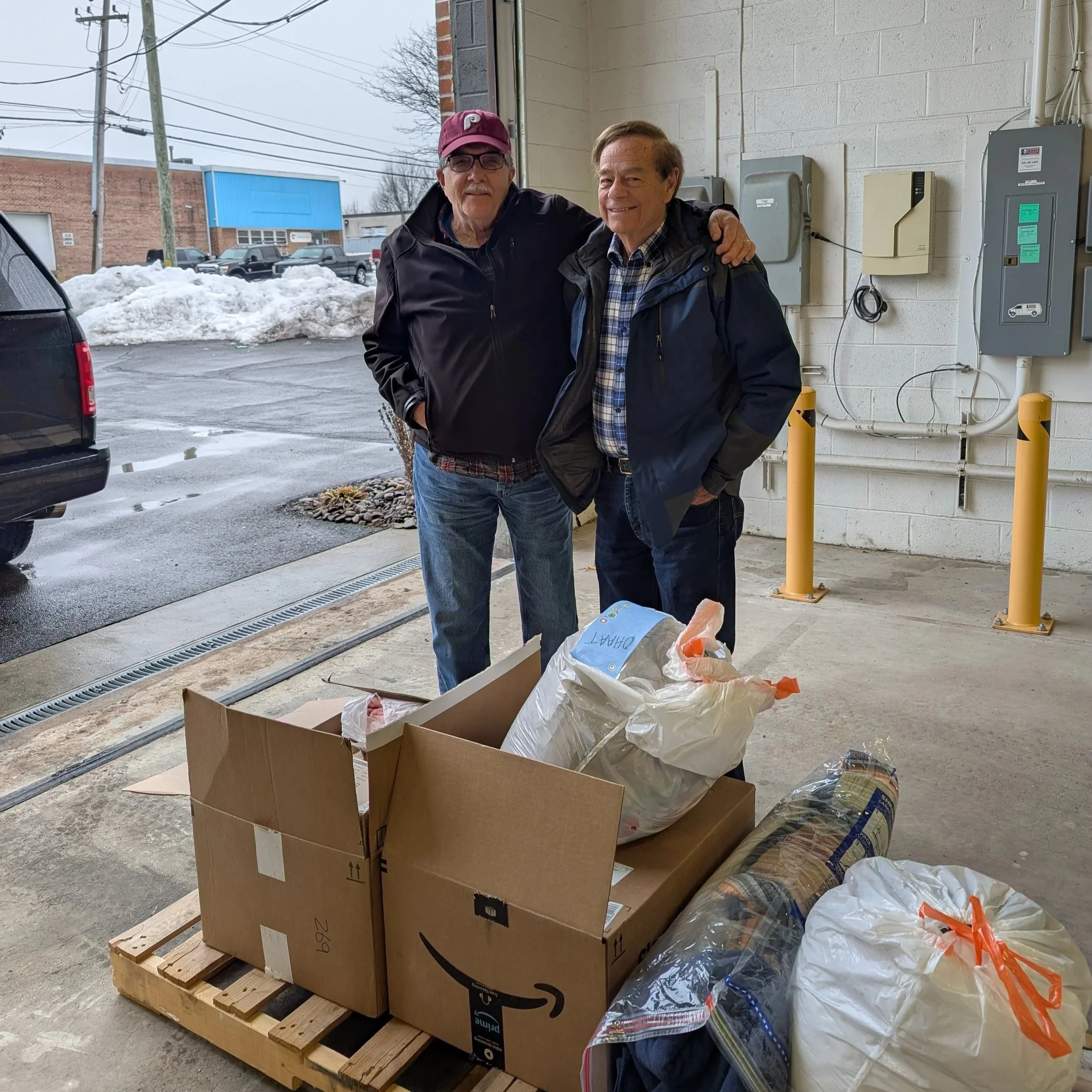 Donations from Jarrettown United Methodist Church