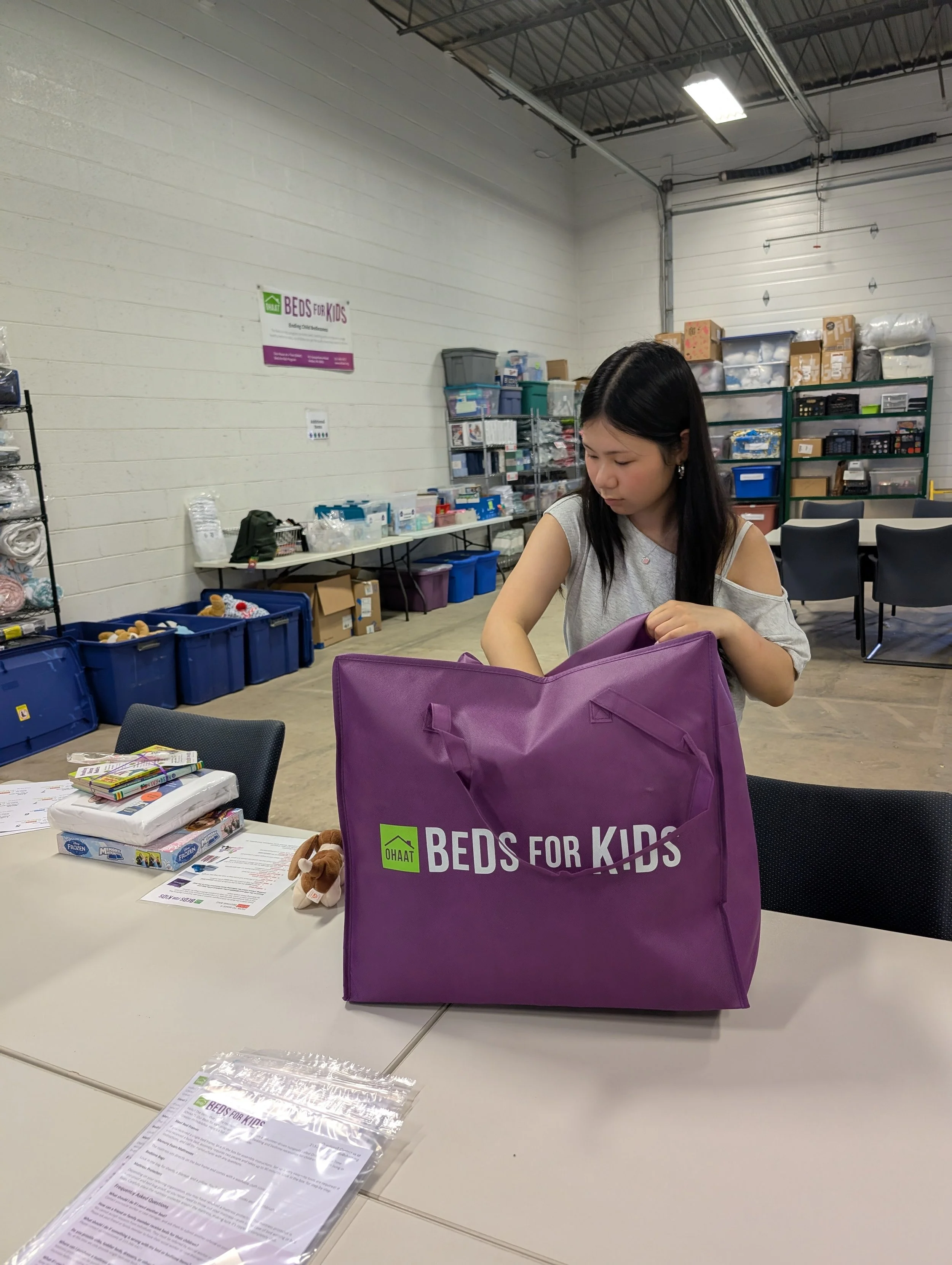 Volunteer Packing Bag