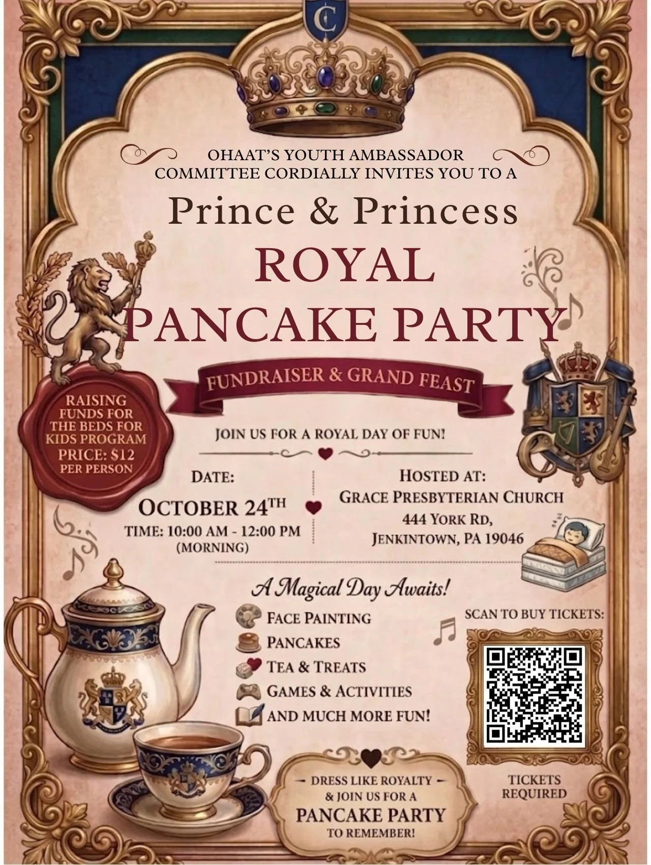 Royal Pancake Party