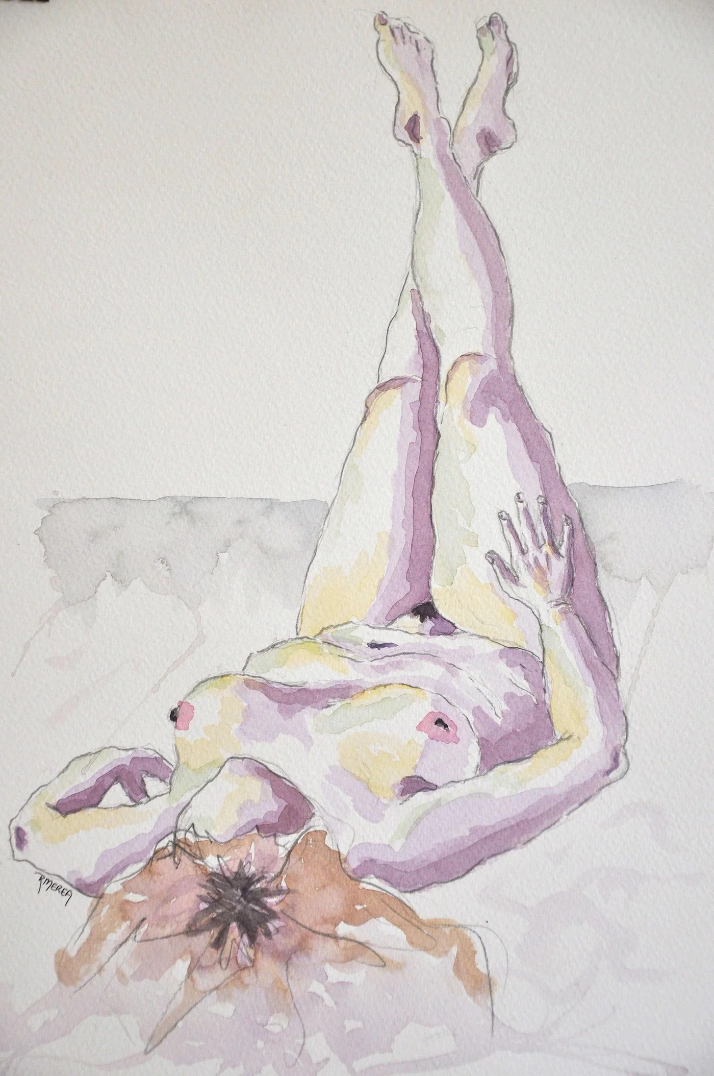 Untitled II - Original watercolour - SOLD