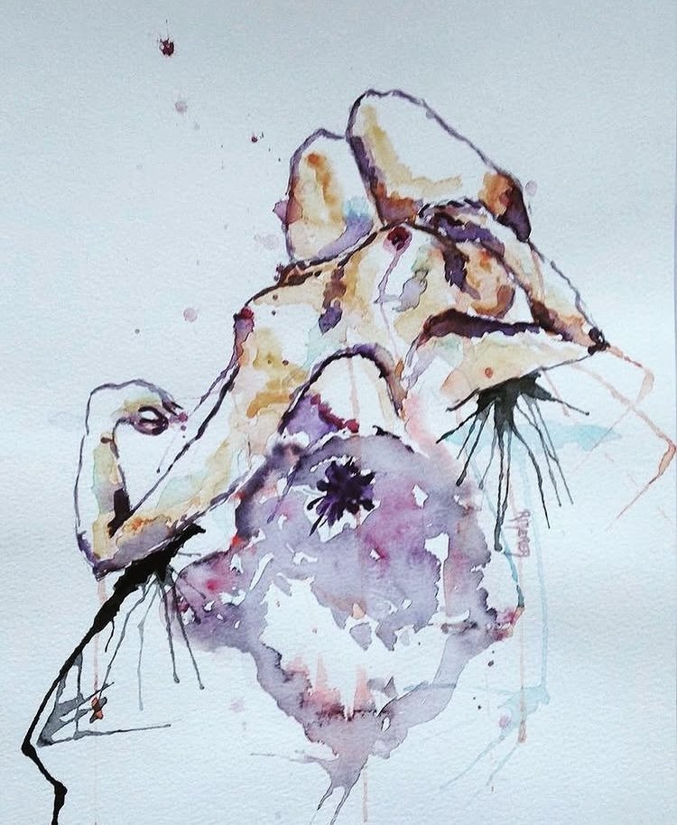 Time To Explore - Original watercolour - SOLD