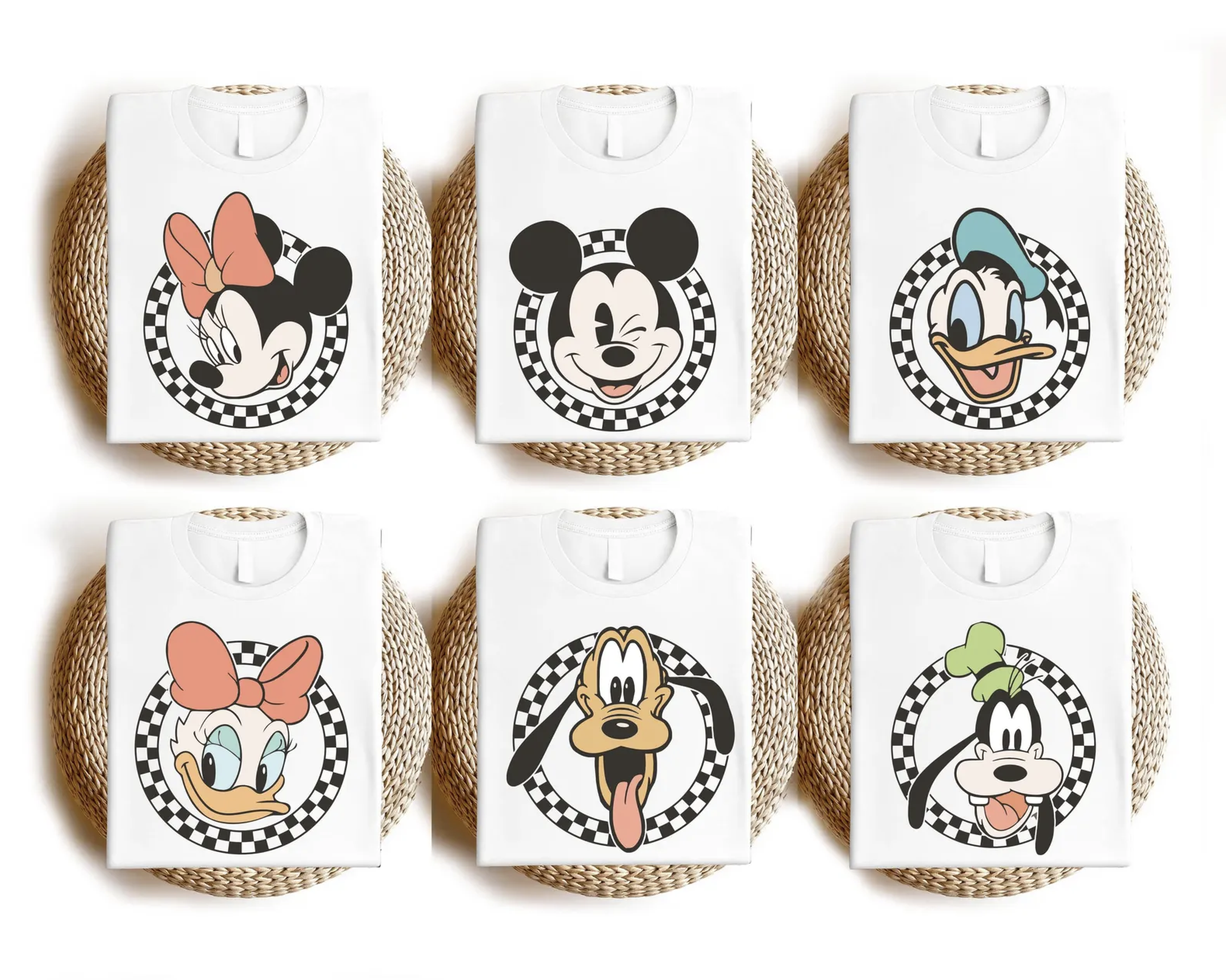 Checkered Disney Family Vacation Shirt