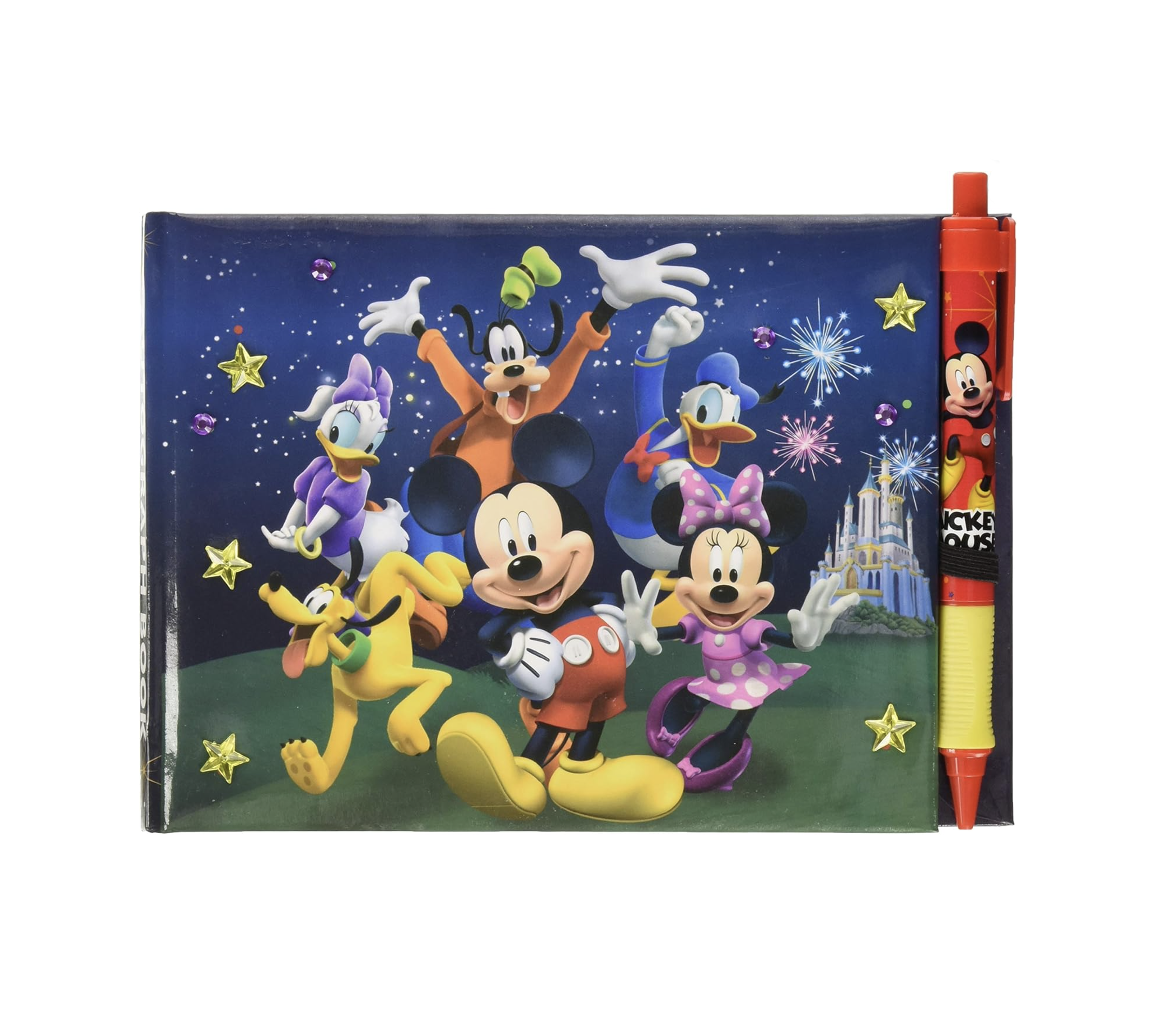 Mickey and Friends Deluxe Autograph Book with Pen