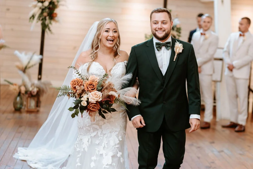 Modern Boho Wedding at the Historic Wakefield Barn