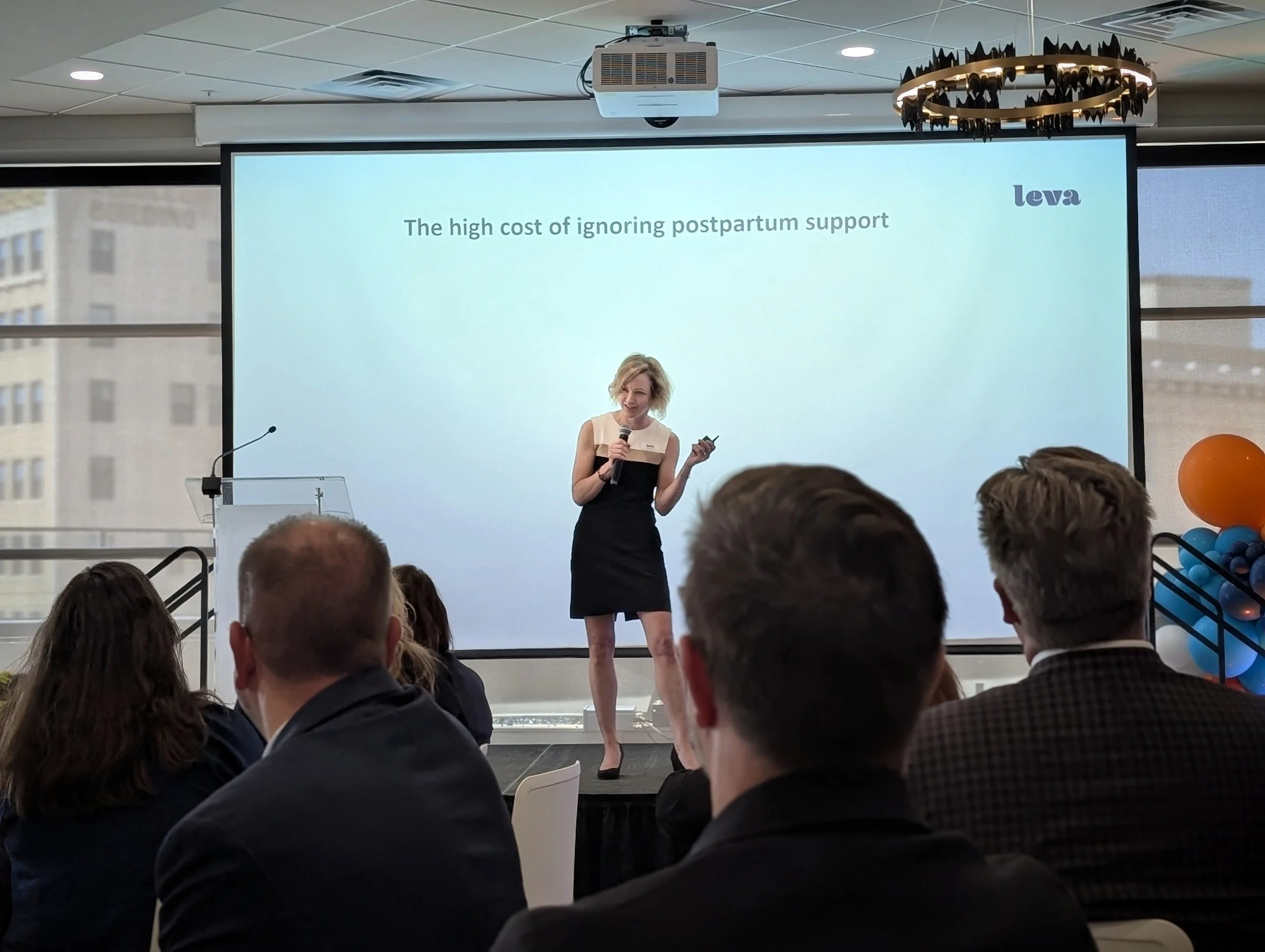 Vanessa speaking at NXSTAGE