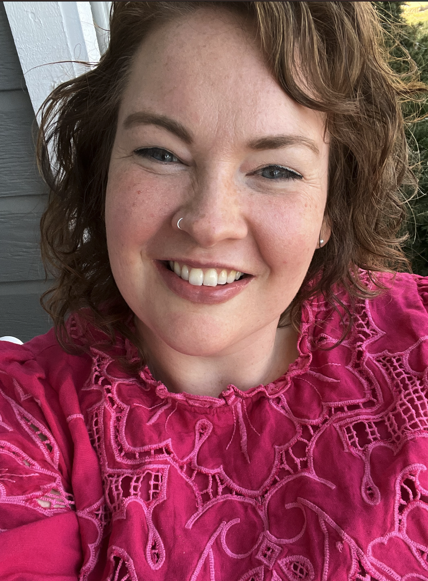 Photo of Anna in a Pink Shirt