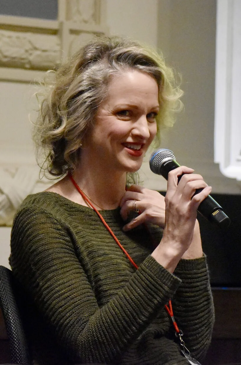 Vanessa speaking at C3KC Conference