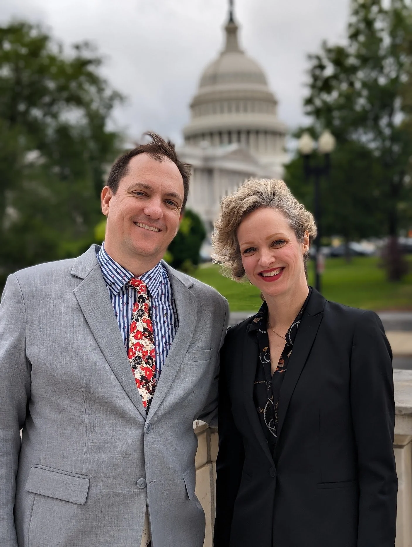 Vanessa speaking on Capitol Hill