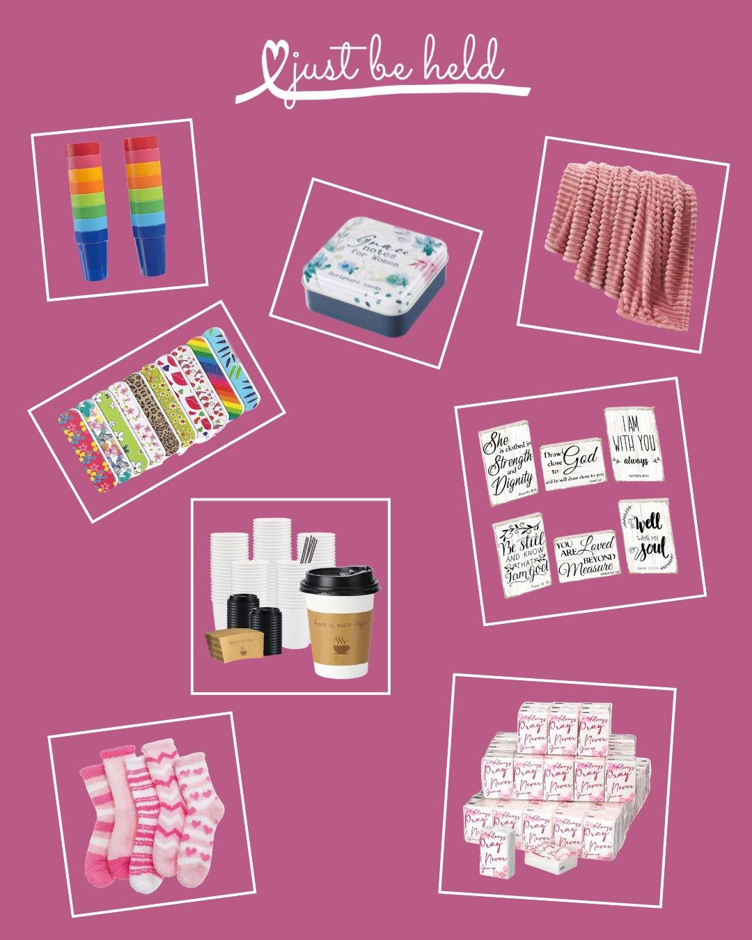 With our next retreat just around the corner, now is the perfect time to check out our Amazon Wish List and add some things to your cart! Everything on the list helps us make our retreats extra-special for the women on retreat. Find the link in our p