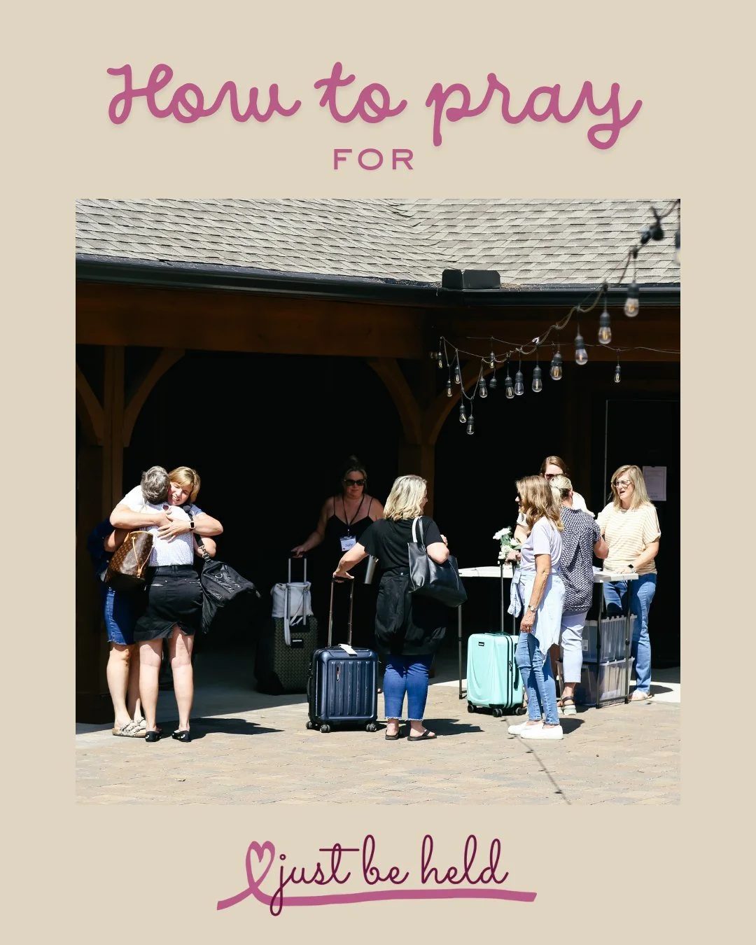 Today is the day! Everyone is hitting the road or getting on a plane, and soon they will arrive for an amazing weekend. Would you please pray for their safety as they travel, for their nerves as they anticipate what is to come, and for their hearts t