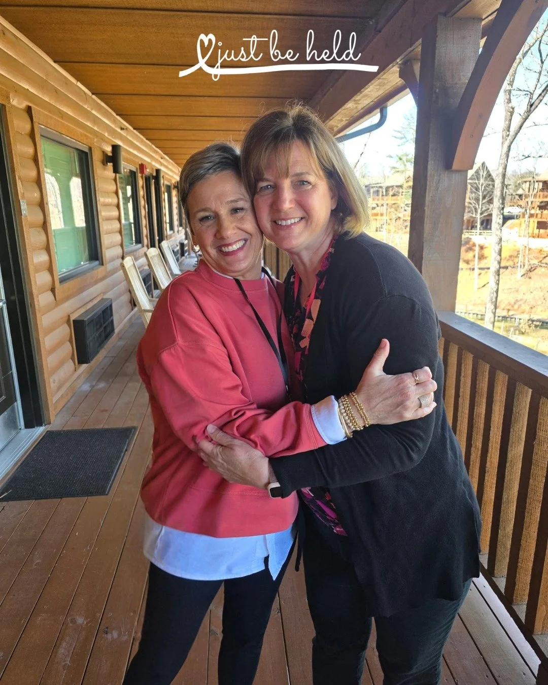 Cheek to cheek and heart to heart 💕

#justbeheld #justbeheldministries #women #womensupportingwomen #mothers #healing #retreat #womensretreat #encouragement #connection