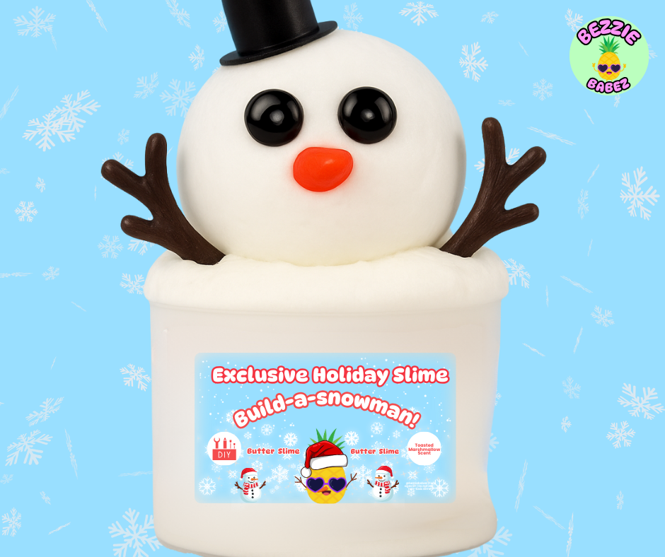 Build-A-Snowman Exclusive Christmas Slime DIY